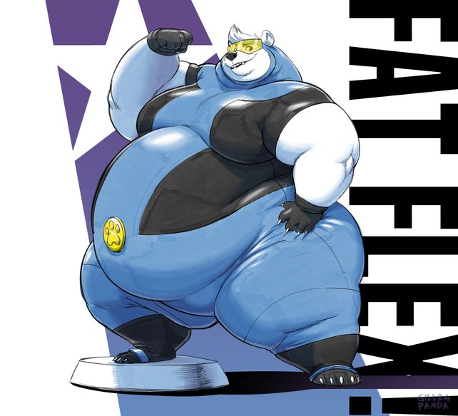 "Fat Flex!" by Gill Panda