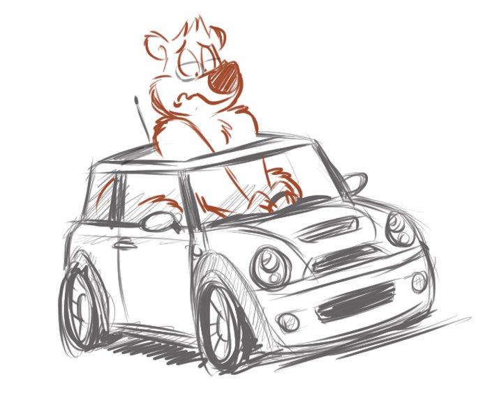 "Beep beep!" by Kitsunezero