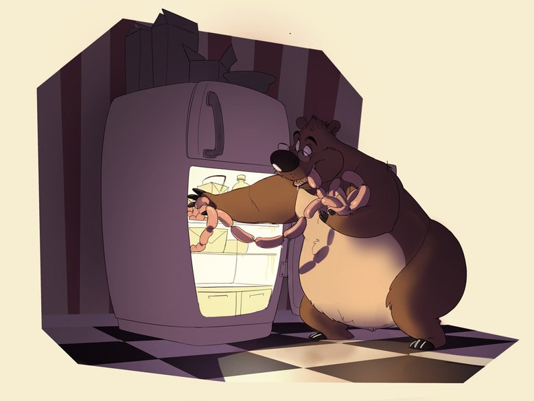 "Just a Midnight Snack" by Kahmari
