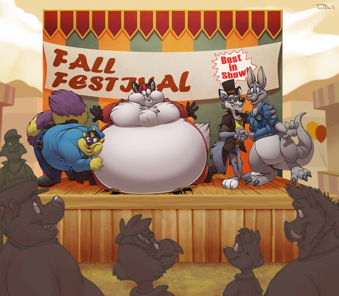 "Blue Ribbon Fox" by Teaselbone