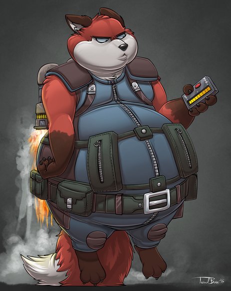 "Rocket Fox" by Teaselbone