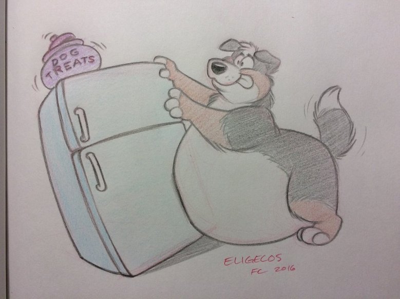 "Fridge Raider" by Eligecos