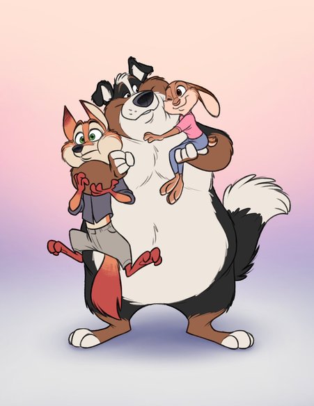 "He's a Good Hugger" by Eligecos
